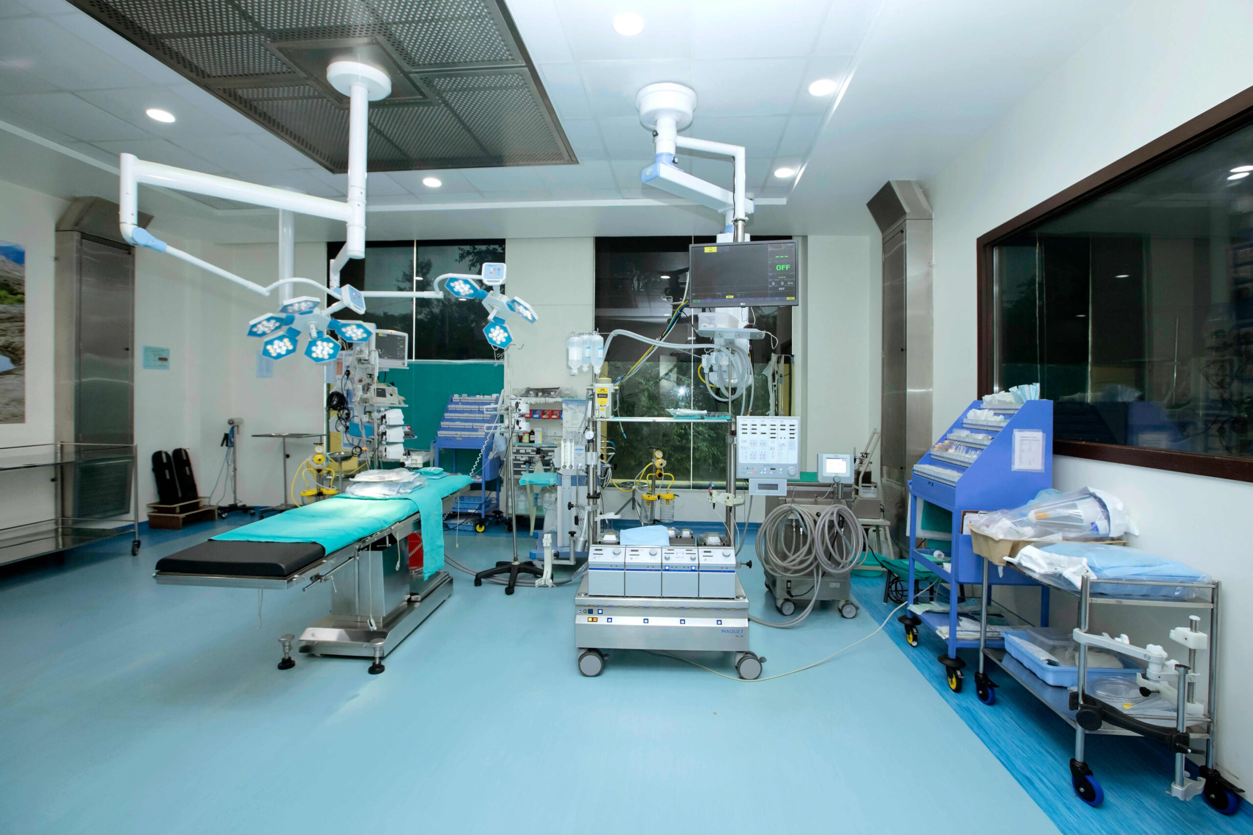 Ram Mangal Heart Foundation Surgery Room